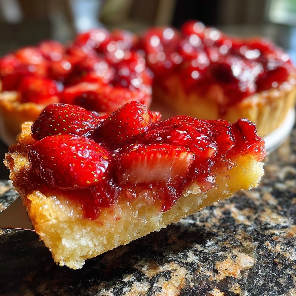 Erdbeerkuchen Vom Blech