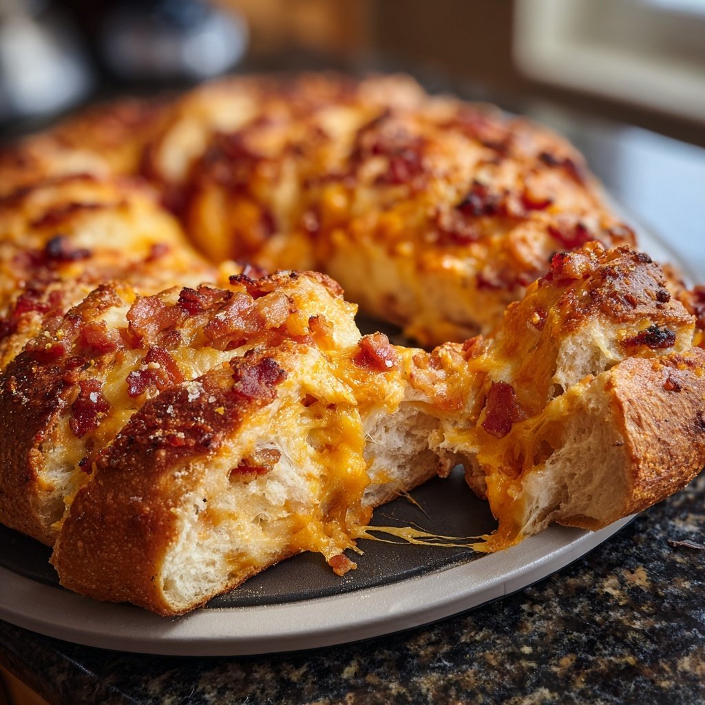 Zupfbrot Mit Bacon